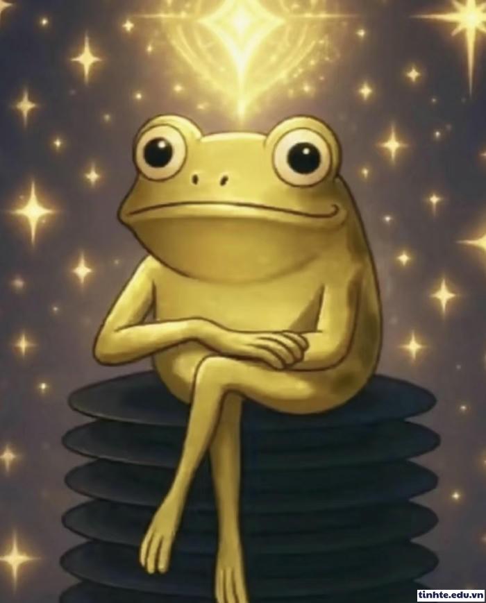 Meme ếch xanh viral mạng